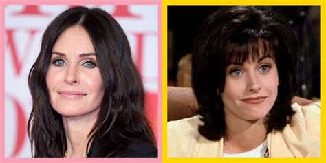 courteney cox blonde|courteney cox new fringe.